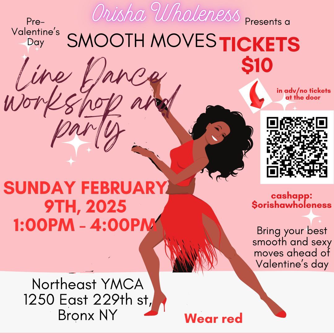 Pre-valentine's day, Smooth Move line dance workshop and Social