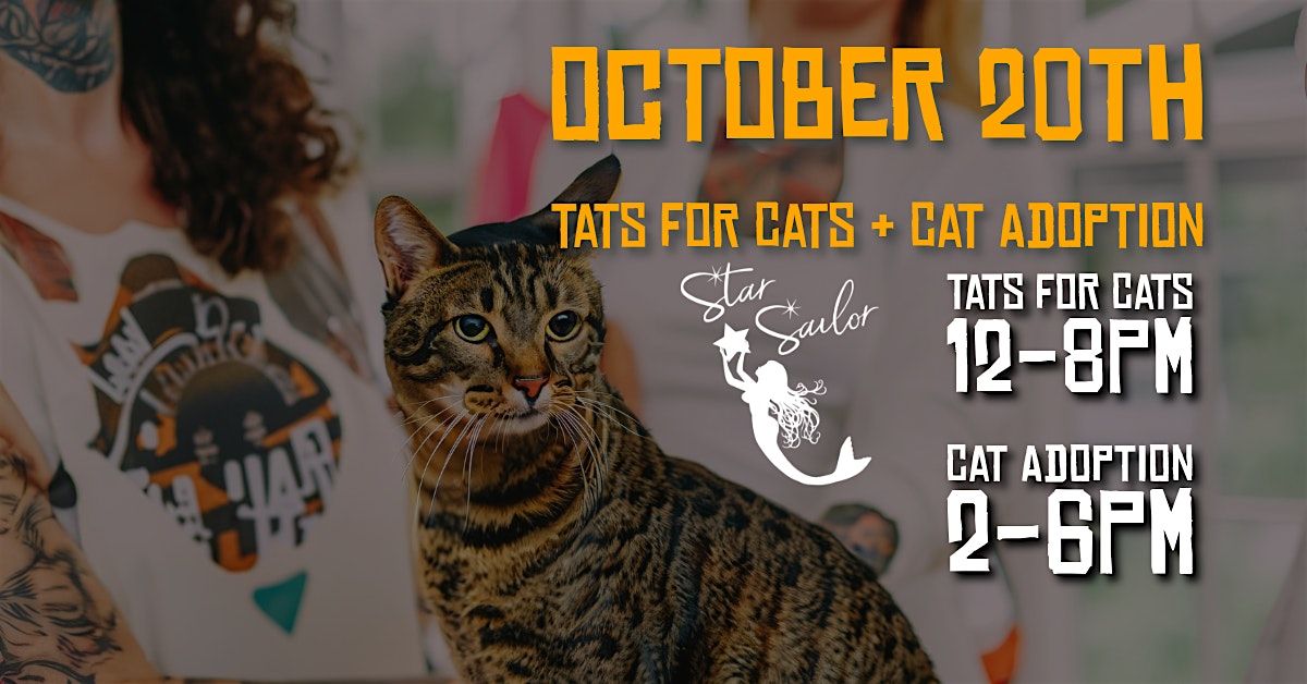 Tats for Cats: A Purr-fect Day of Ink and Adoption!