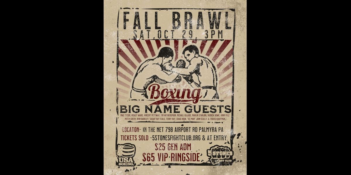 5 Stones Fight Club Fall Brawl