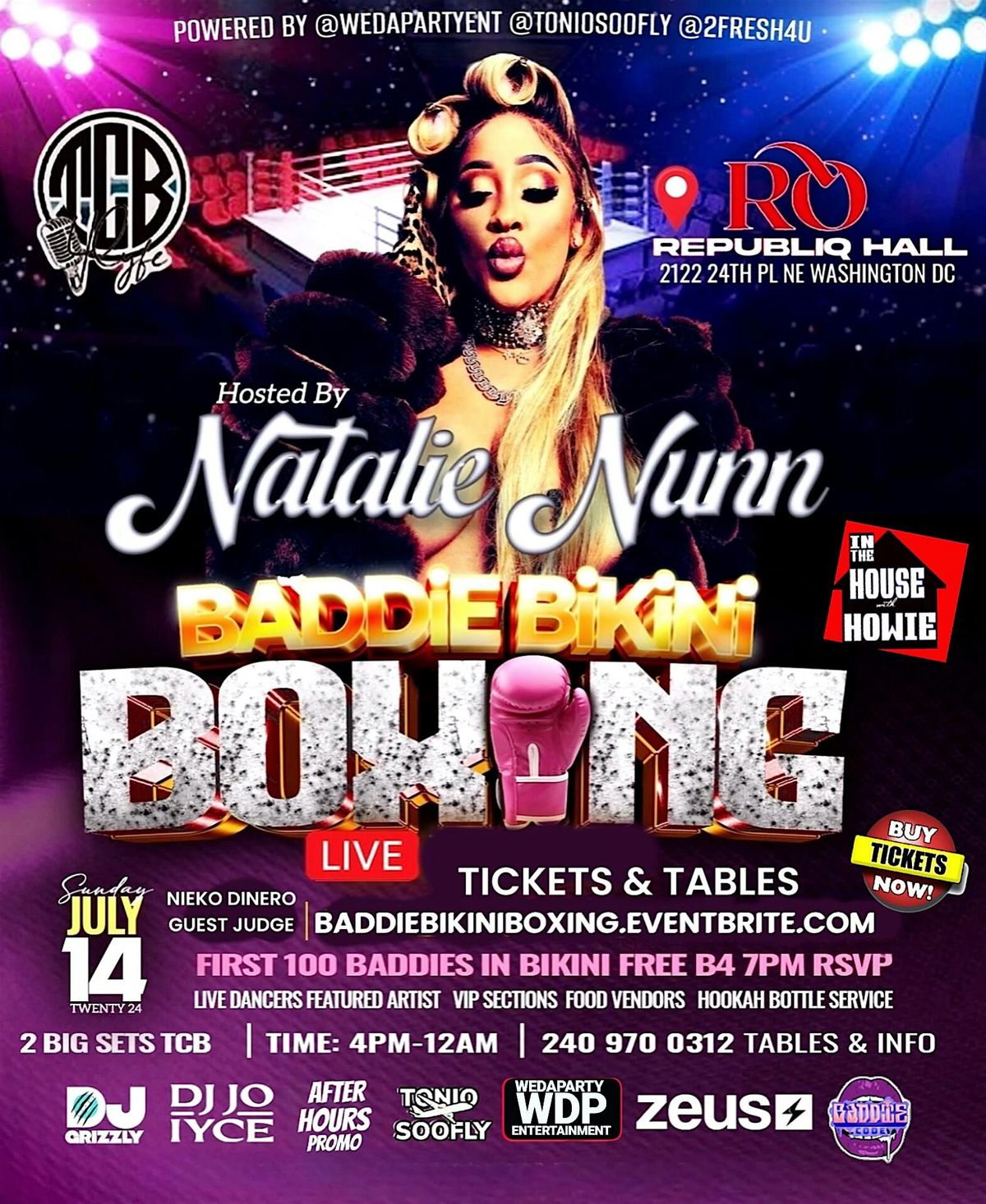 Baddies Bikini Boxing Live Ft. Natalie Nunn