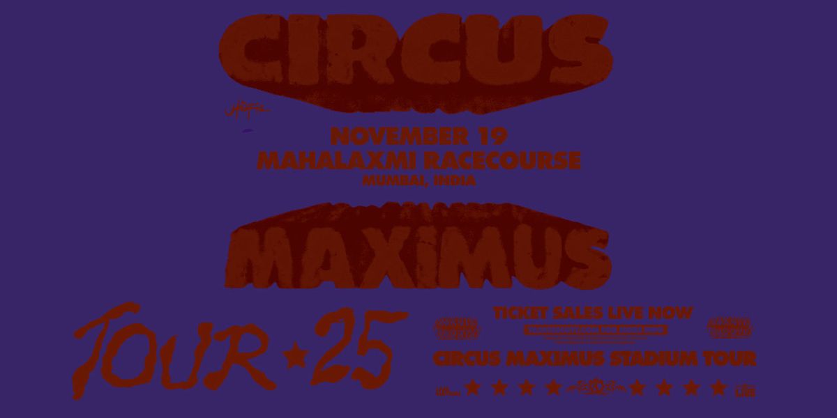 Travis Scott: Circus Maximus Stadium Tour - India