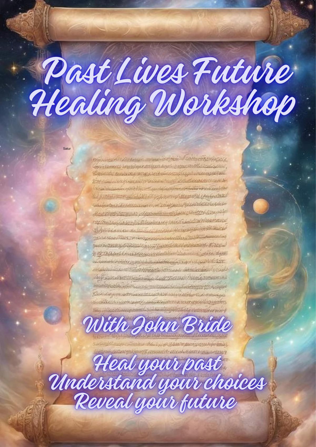 Past Lives Future Healing Workshop 