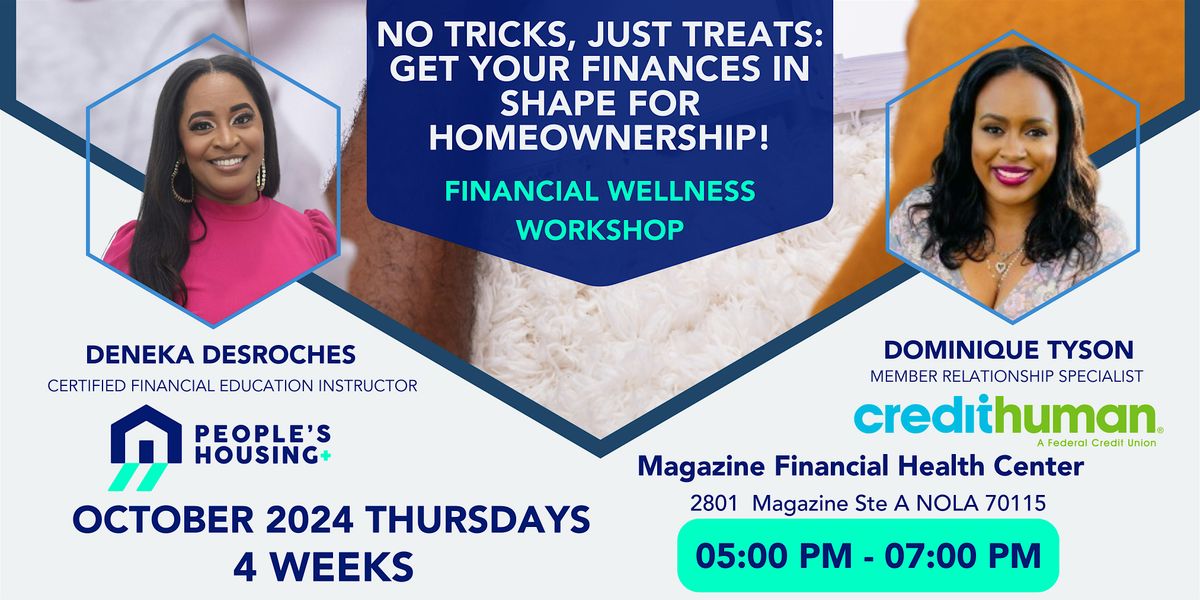 No Tricks, Just Treats: Get Your Finances in Shape for Homeownership!