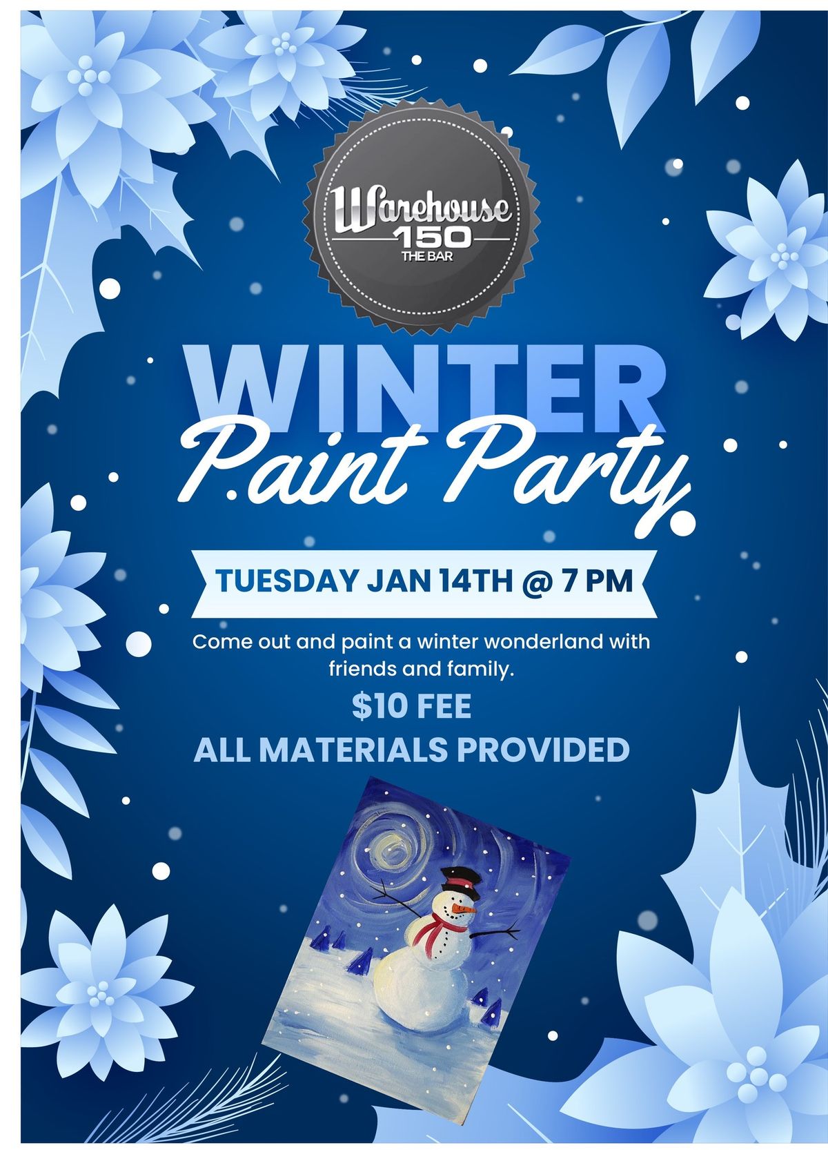 Winter Paint Party