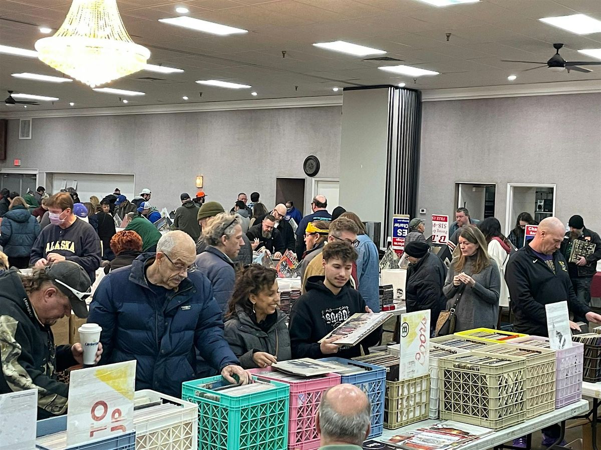 The Richmond Record Riot! BIG VINYL RECORD SALE! 20,000 LPs in one room!