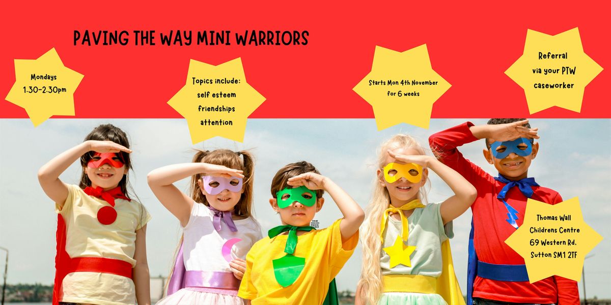 Paving the Way Mini Warriors