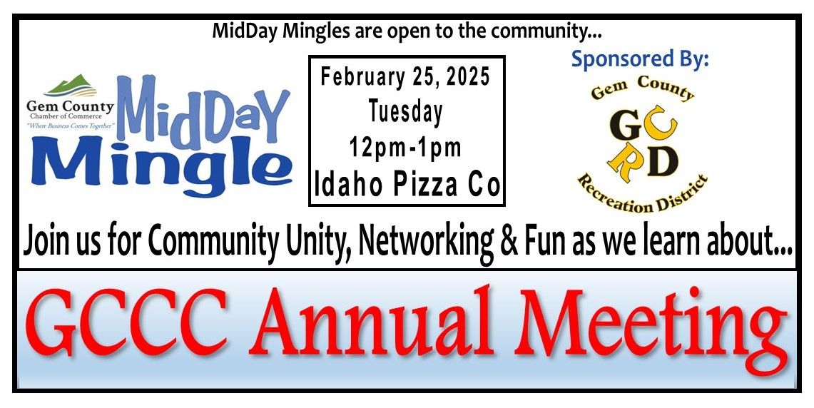 GCCC MidDay Mingle - Annual Meeting