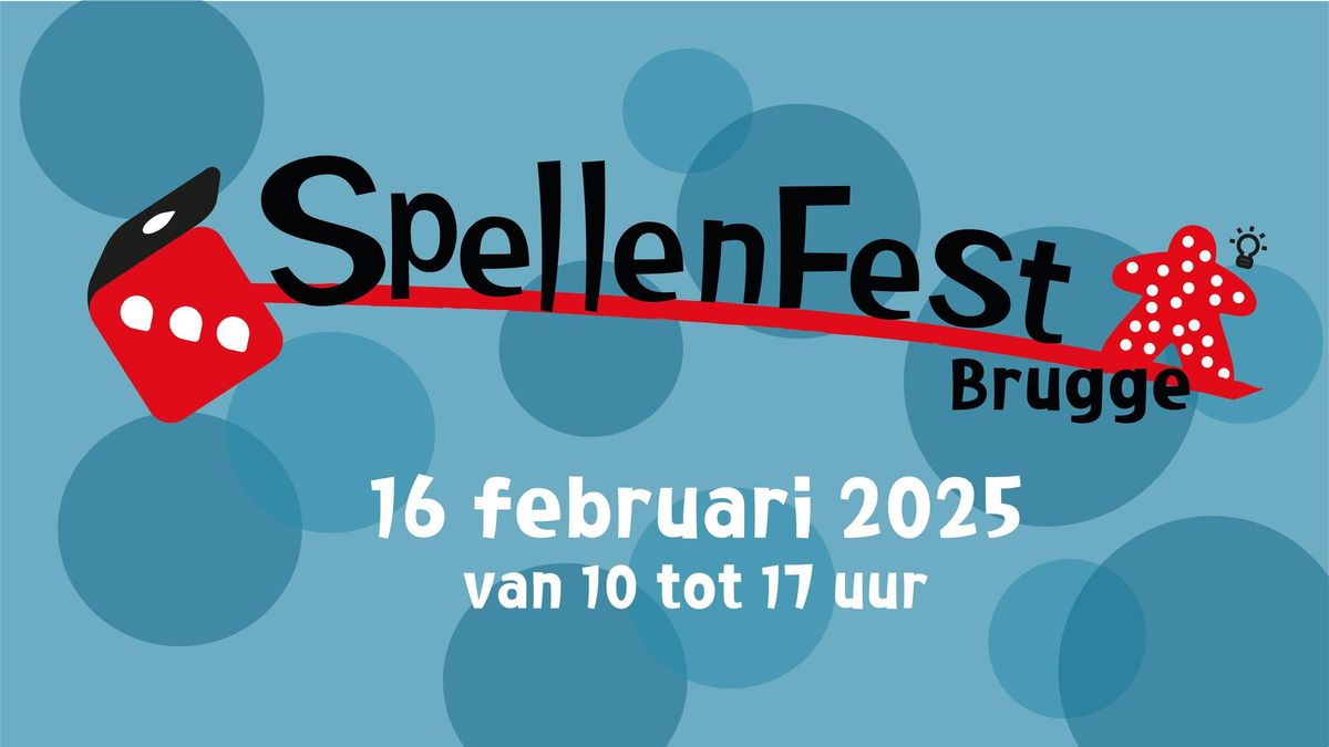 SpellenFest Brugge 2025 - Spellenbeurs voor jong & oud