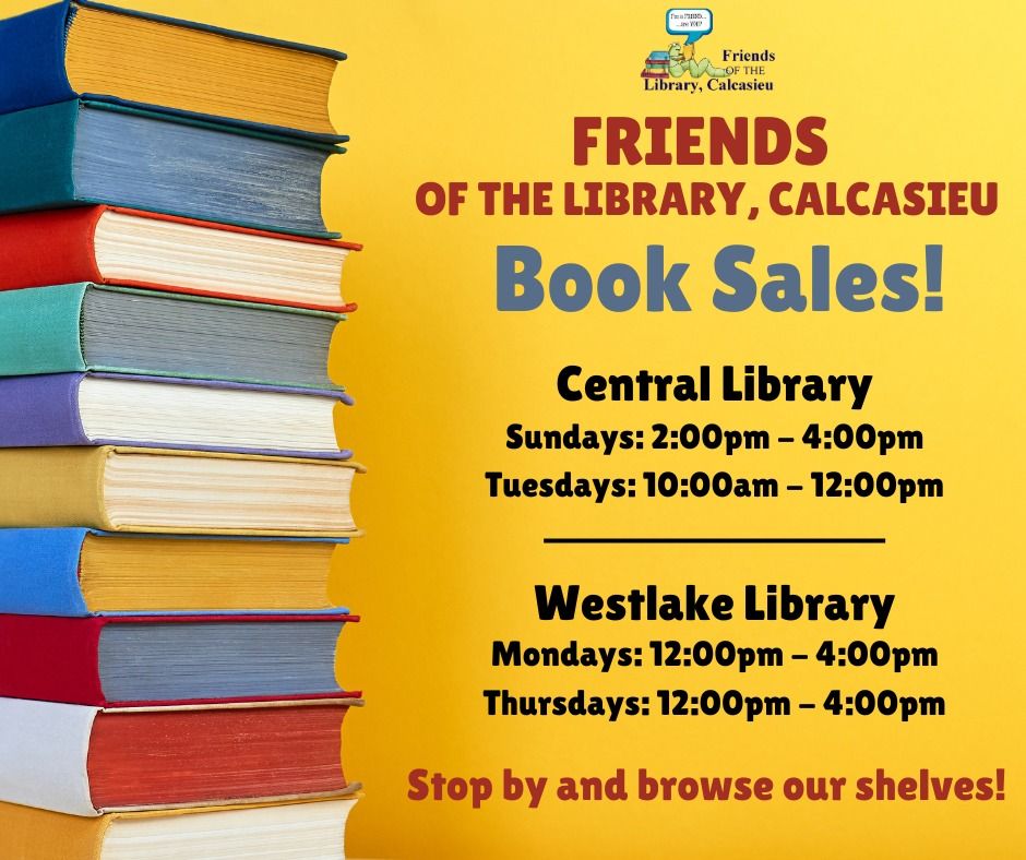 Central Library: Friends of the Library Book Sale