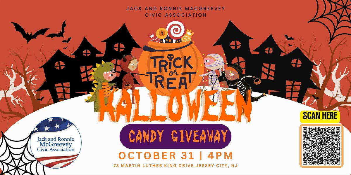 Jack & Ronnie McGreevey Civic Association Halloween Candy Giveaway