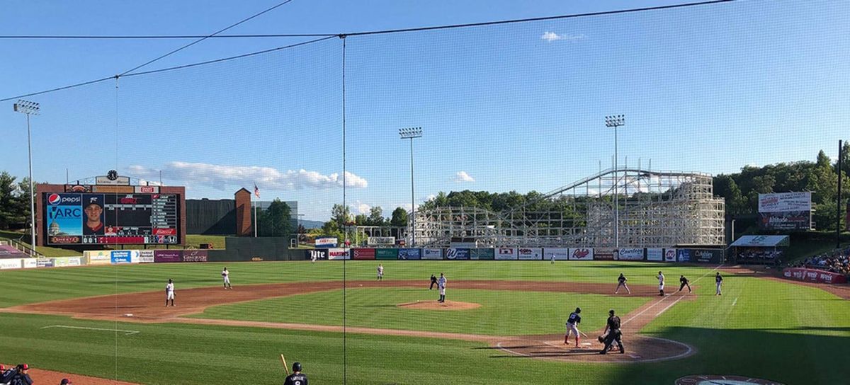 Harrisburg Senators at Altoona Curve at Peoples Natural Gas Field