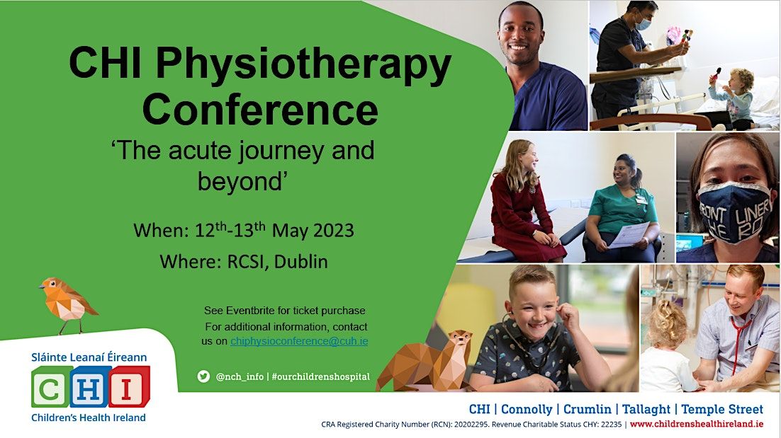 CHI Physiotherapy Conference 2023- 'The acute journey and beyond'