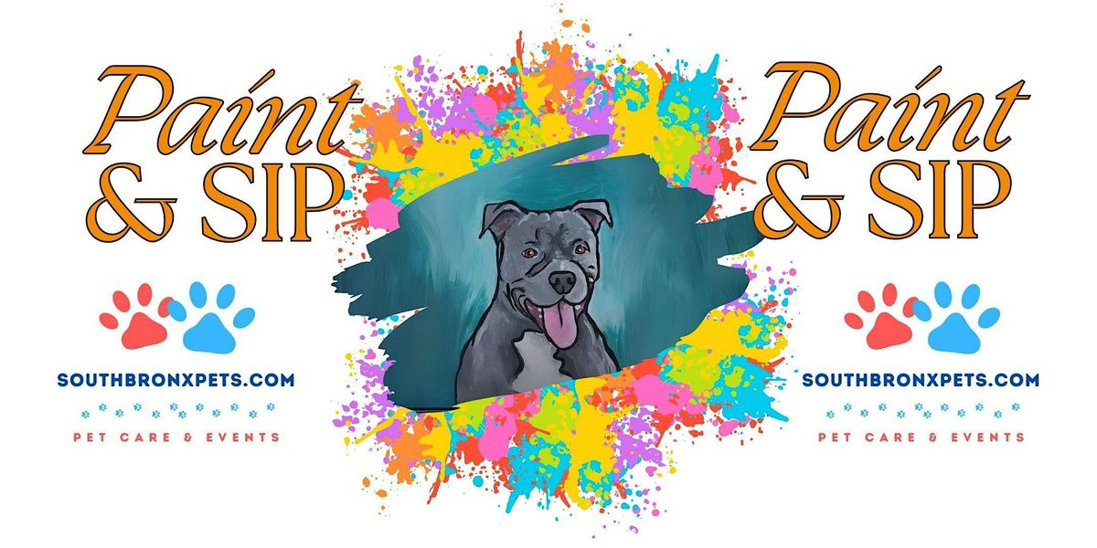 Sangria Paint & Sip: Pitbull Portraits!