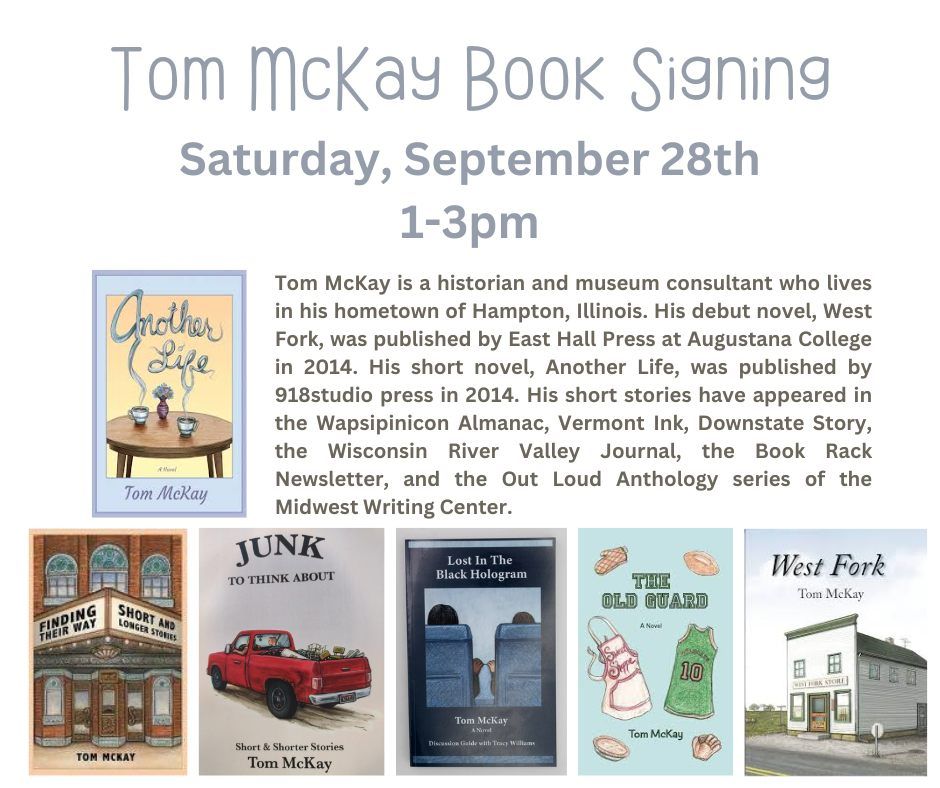 Tom McKay Book Signing