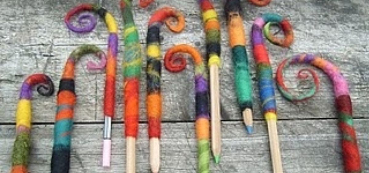 WET FELTING ELF PENS