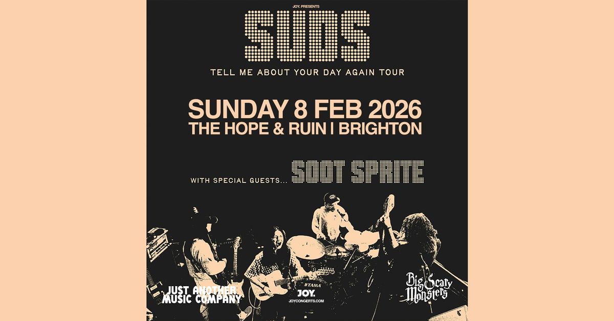 SUDS + Soot Sprite + More 