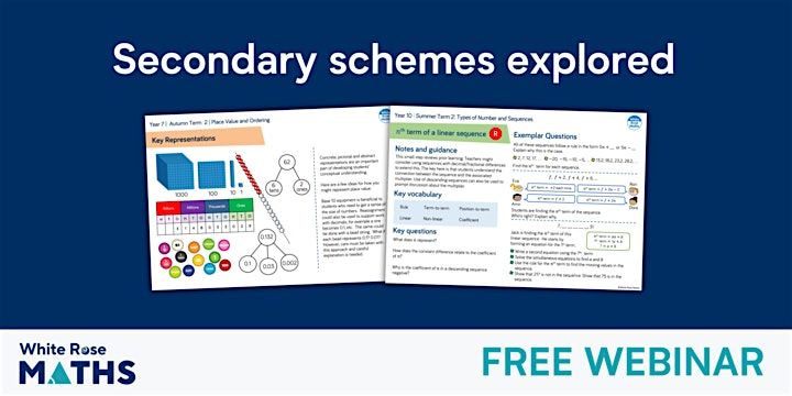 Maths: Secondary schemes explored