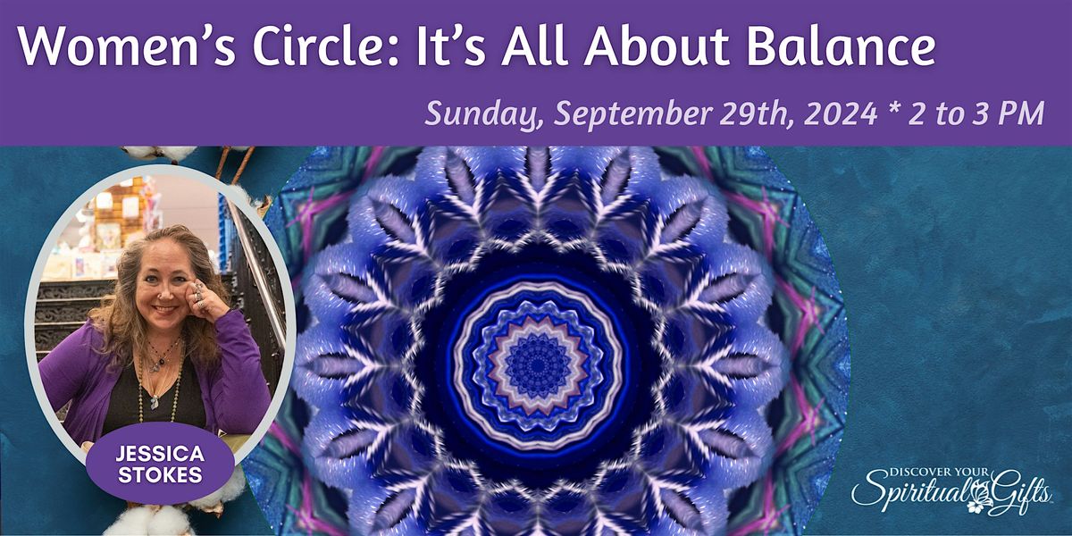 Women's Circle: It's All About Balance