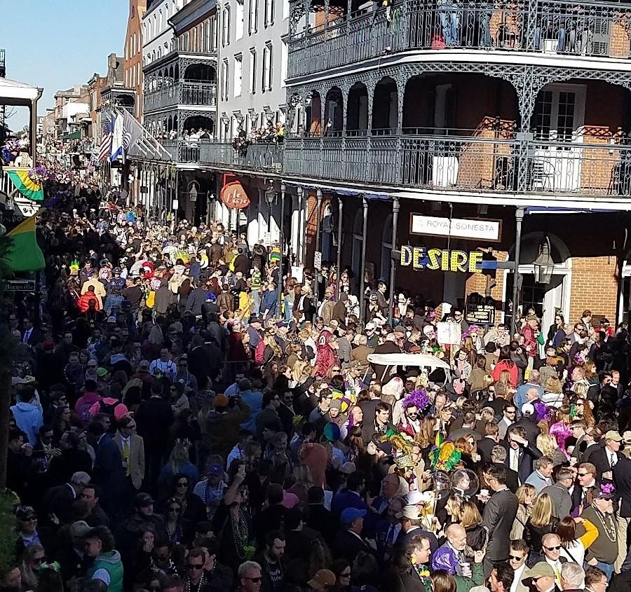 Mardi Gras Balcony Party at PROHIBITION Fri, Feb 17th