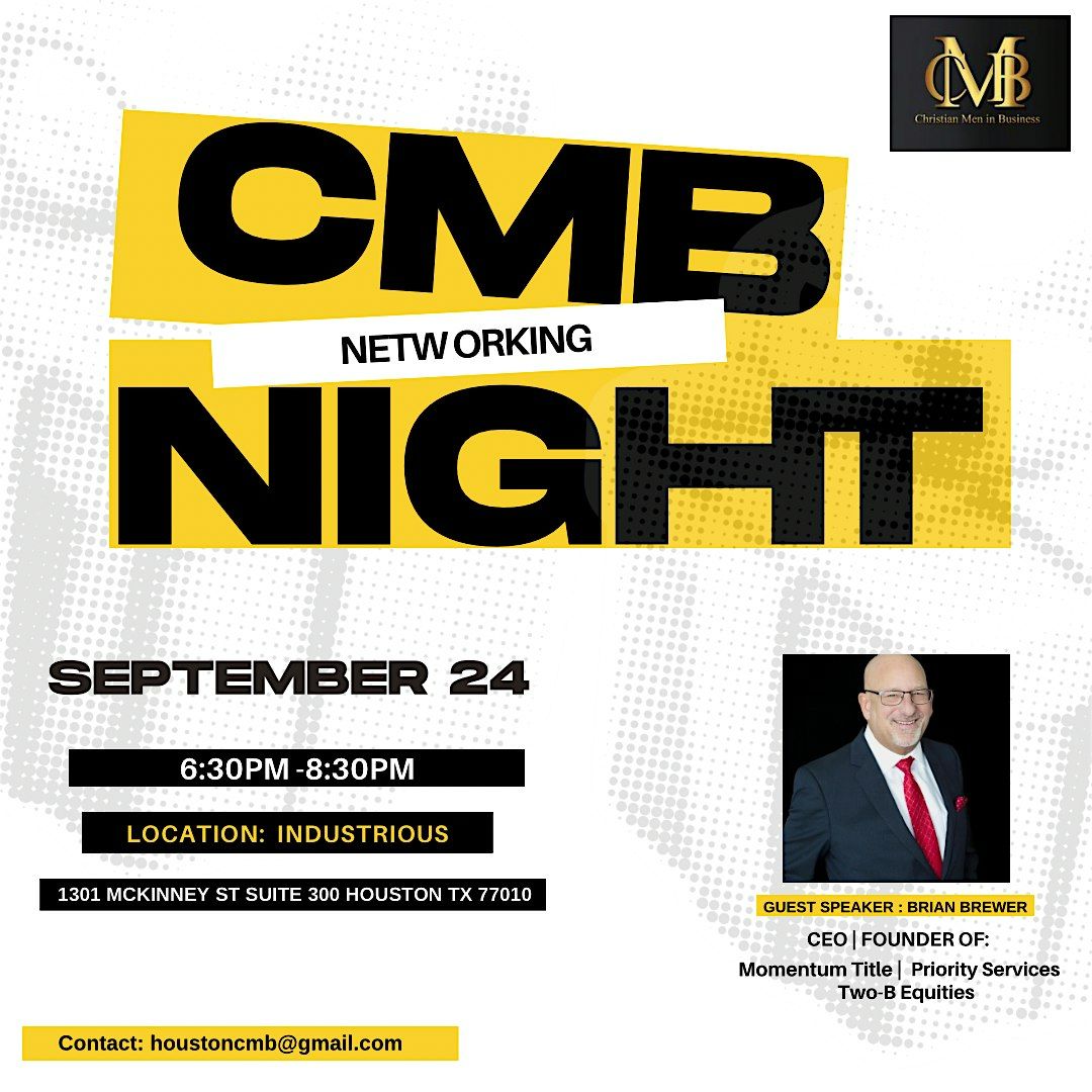 Christian Men In Business Networking Night