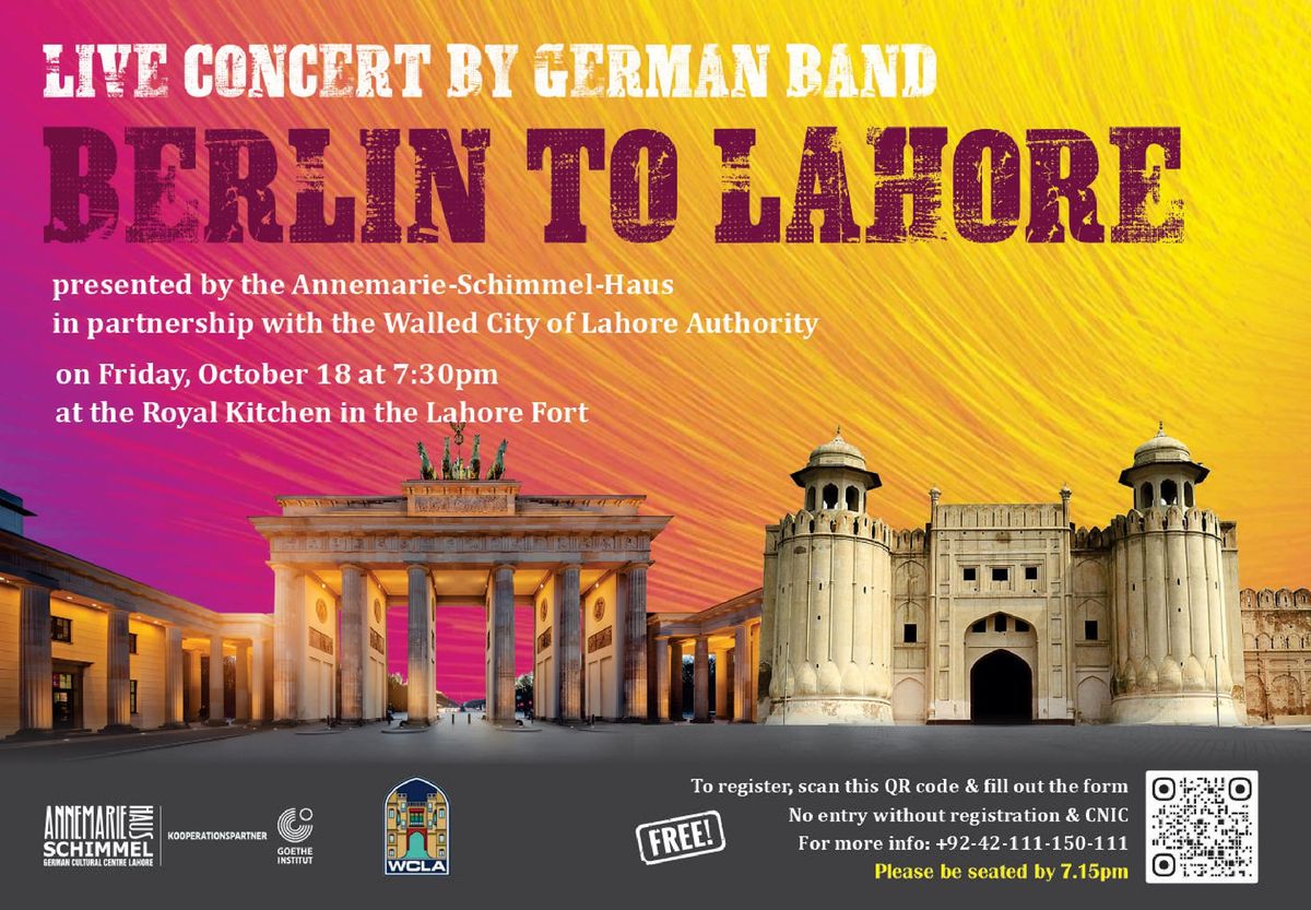 Live Concert by German Fusion Band 'Berlin to Lahore'