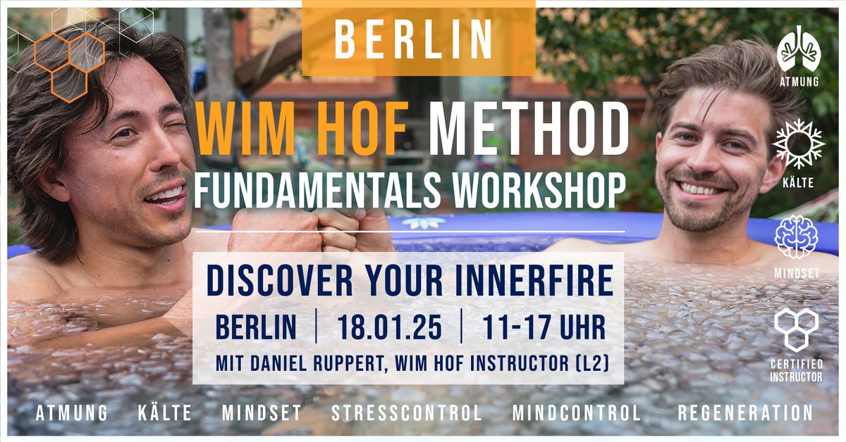 WIM HOF METHOD FUNDAMENTALS WORKSHOP - BERLIN