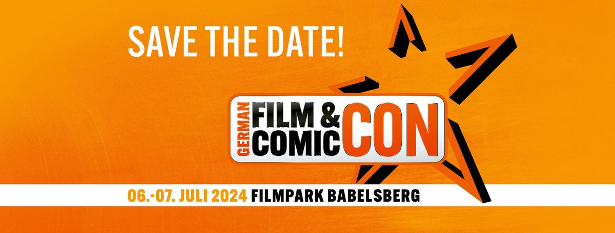 ADMISSION \/  EINTRITT @ German Film Comic Con Babelsberg 2024