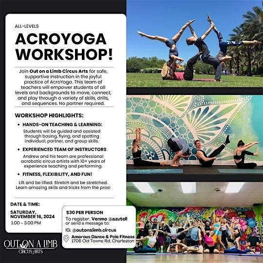 ACROYOGA WORKSHOP!