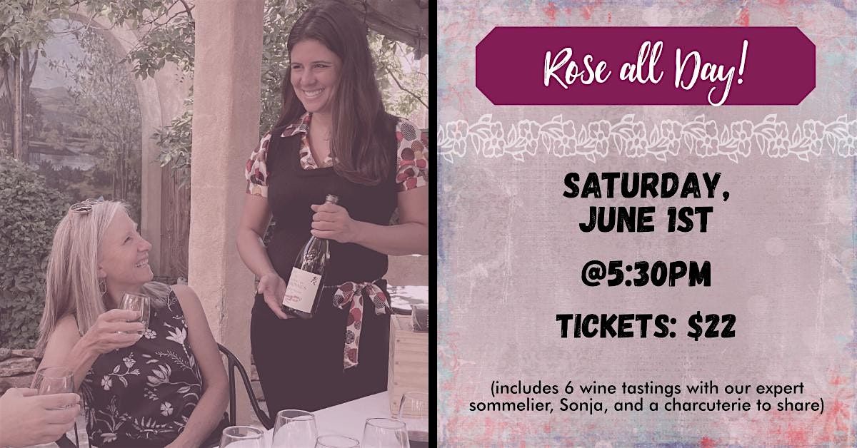 Wine Tasting at Rico's Cafe and Wine Bar - June 1st!
