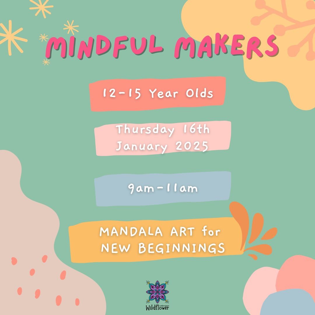 Mindful Makers Holiday Workshop - Mandala Art for New Beginnings