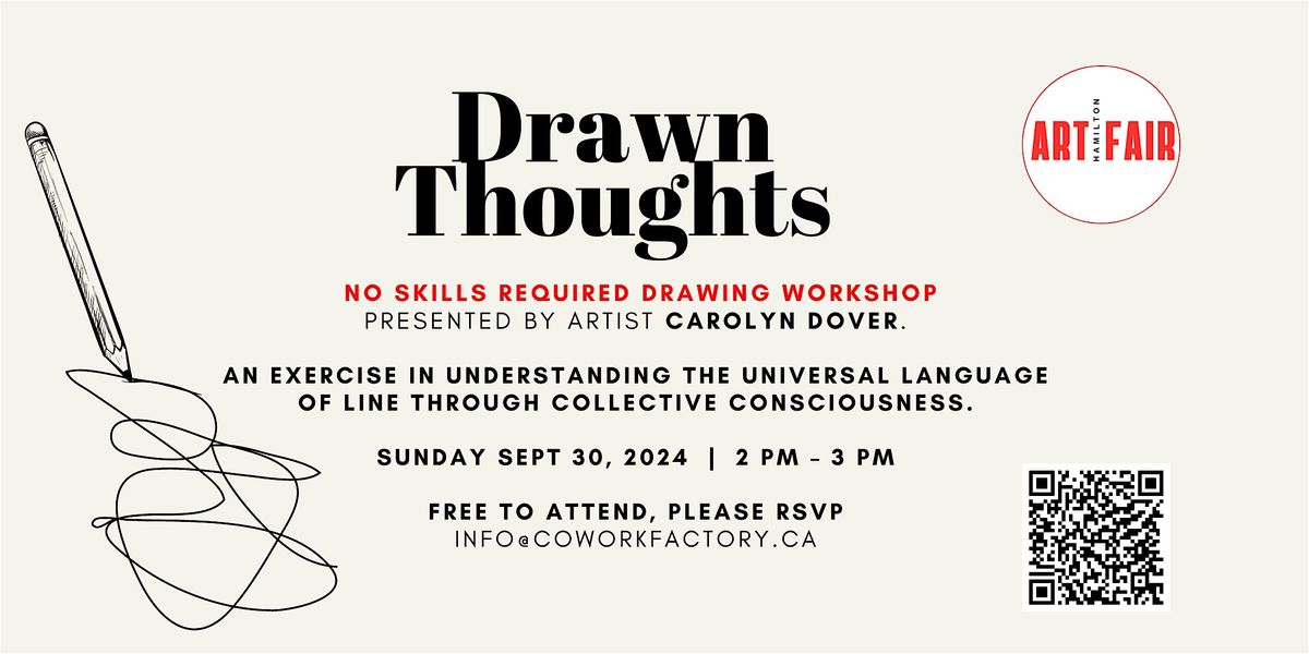 Drawn Thoughts | No Skills Required Drawing Workshop