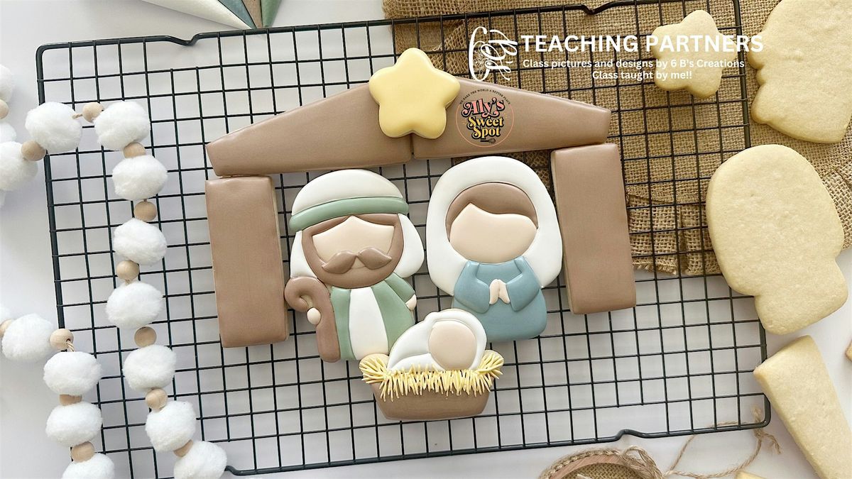 Nativity Scene Sweets: Christmas Cookie Decorating - Beginner Friendly