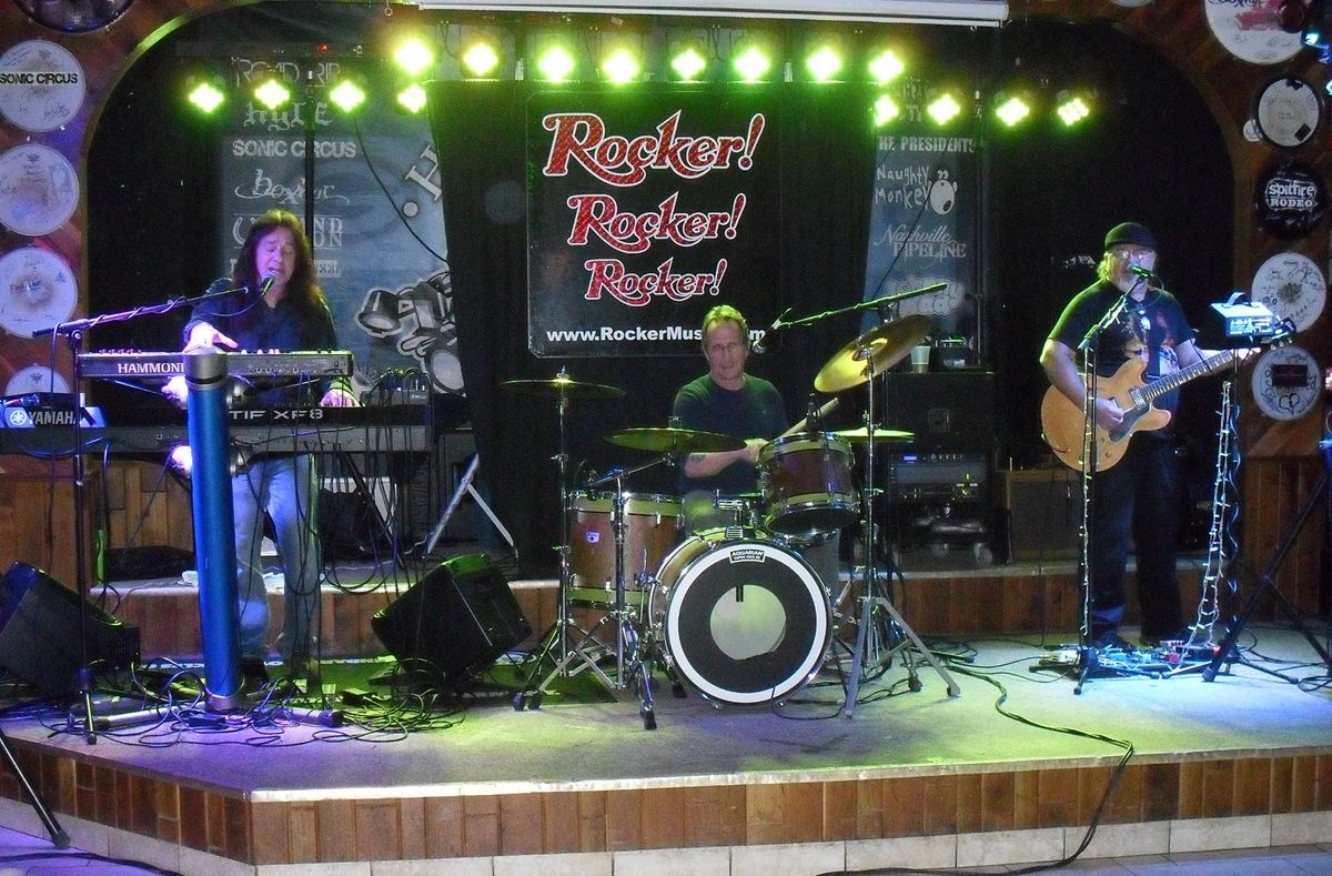 ROCKER!  ROCKER!  ROCKER! performs at the Boat Yard in Green Bay before the fireworks!