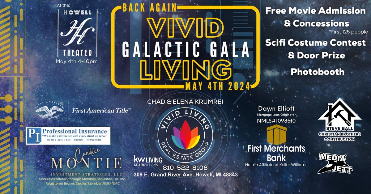 Galactic Gala at the Howell Historic Theater - VIVID Living Group, KW Living