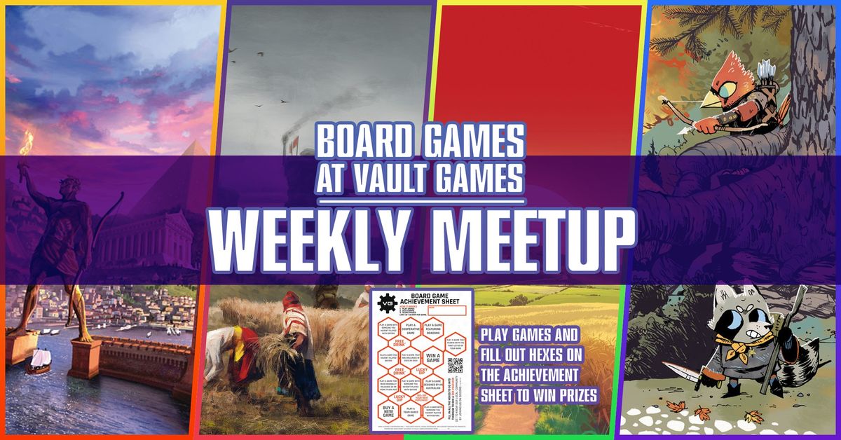 Boardgame Meetup @ Vault Games Brisbane City