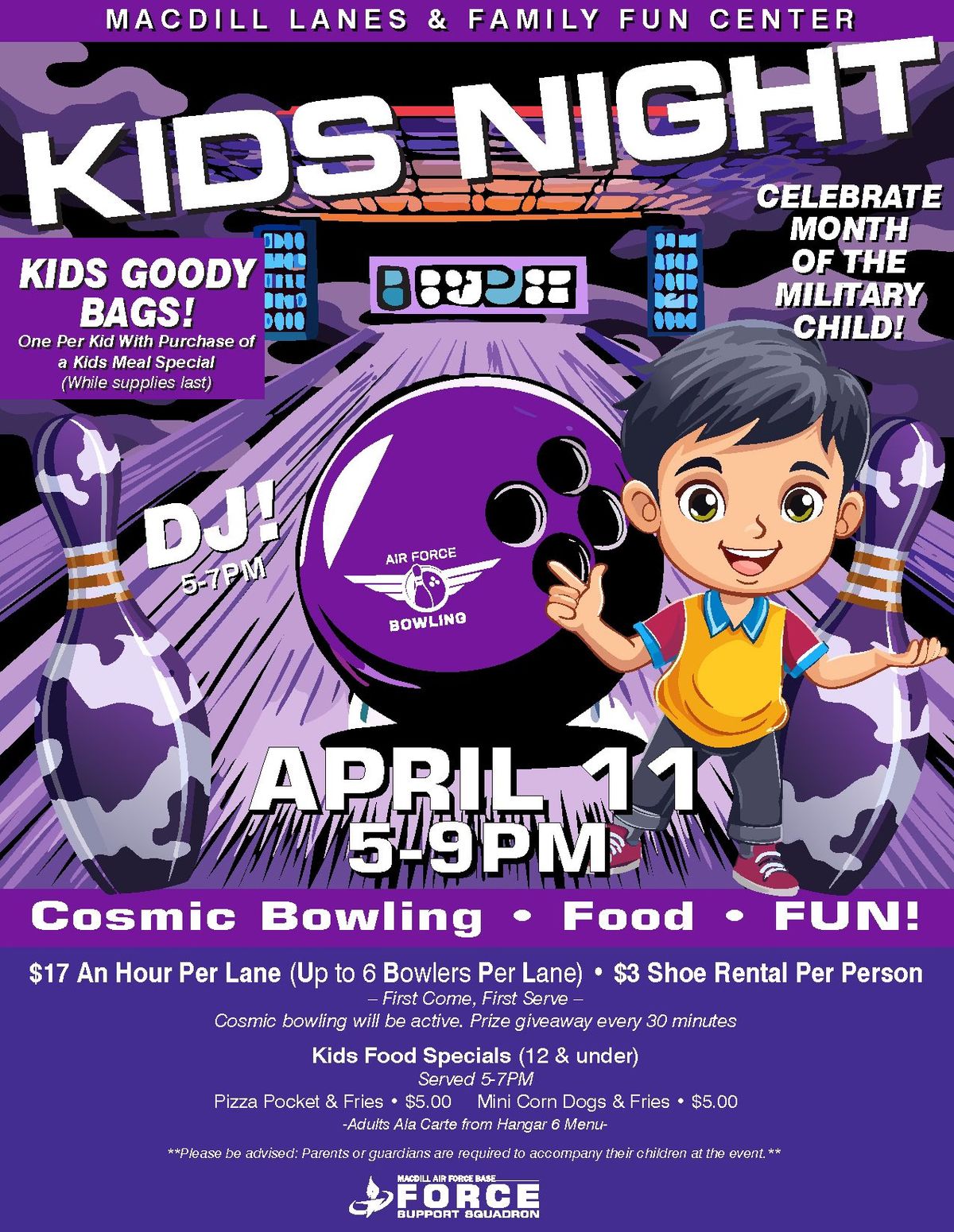 APRIL KIDS NIGHT