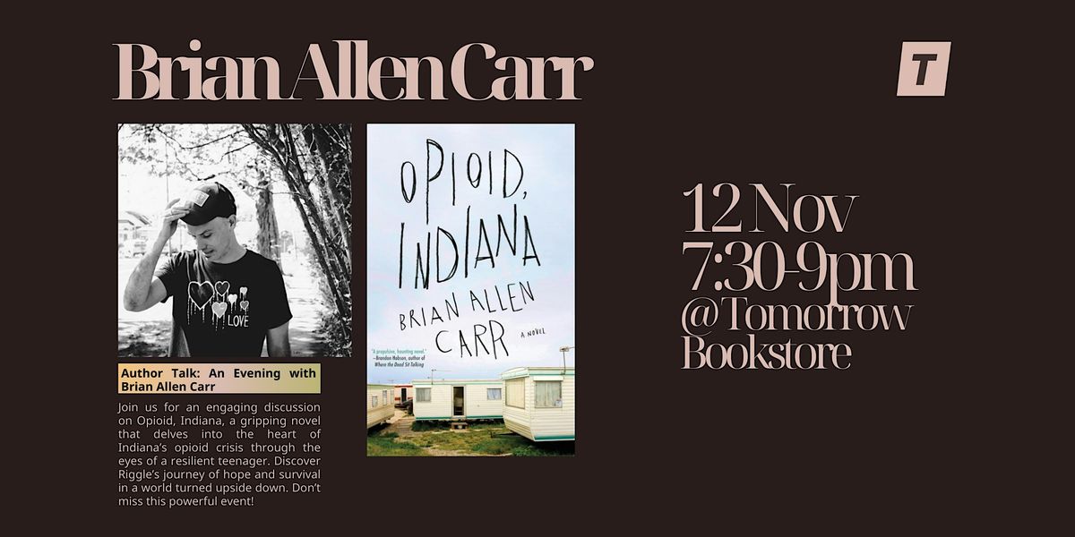 Author Talk: Brian Allen Carr "Opioid Indiana"