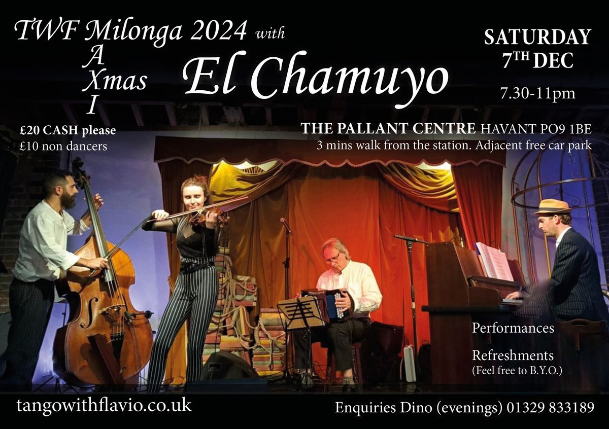 TWF Christmas Milonga with El Chamuyo Quartet 