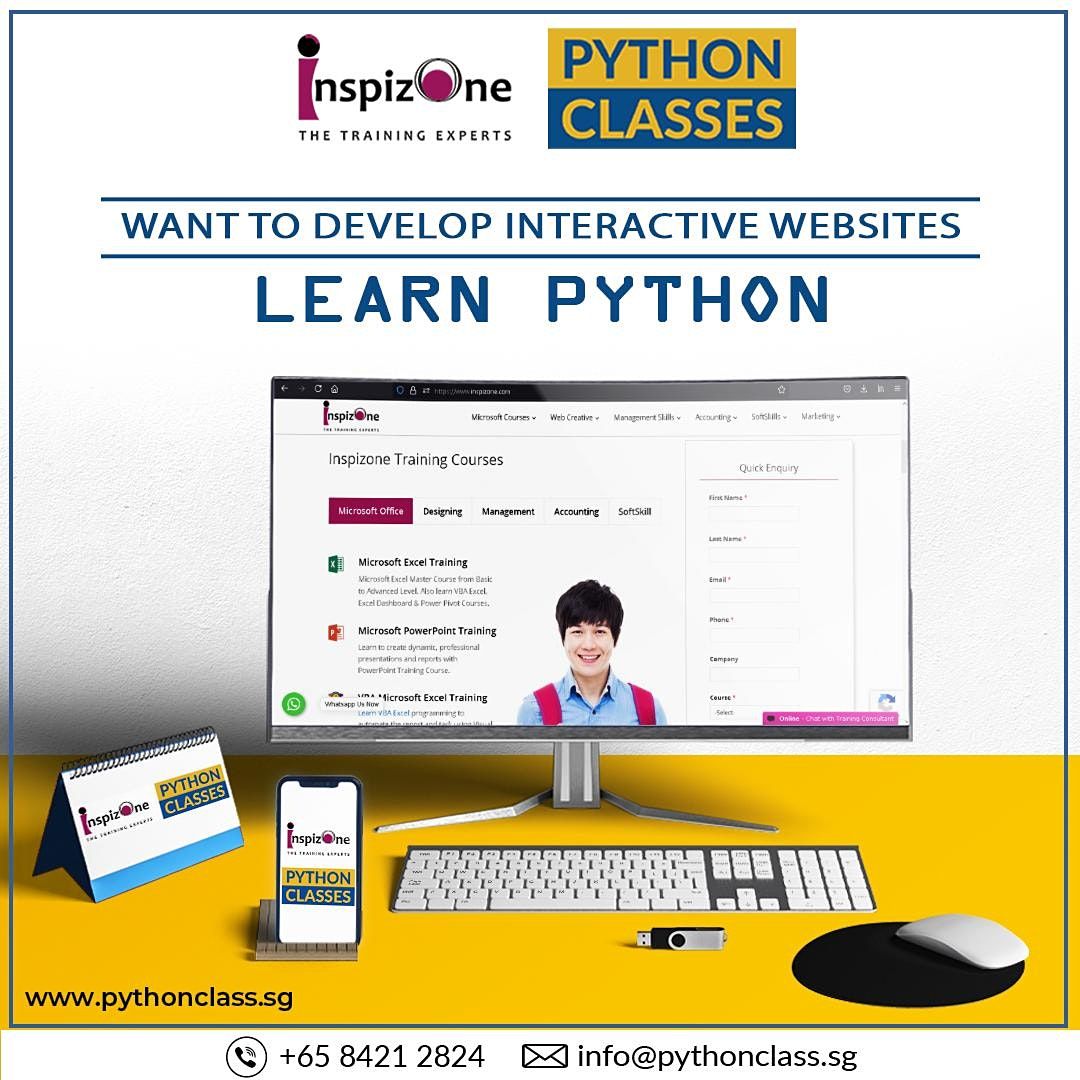 Best Python Web Development Course Singapore - Python Classes