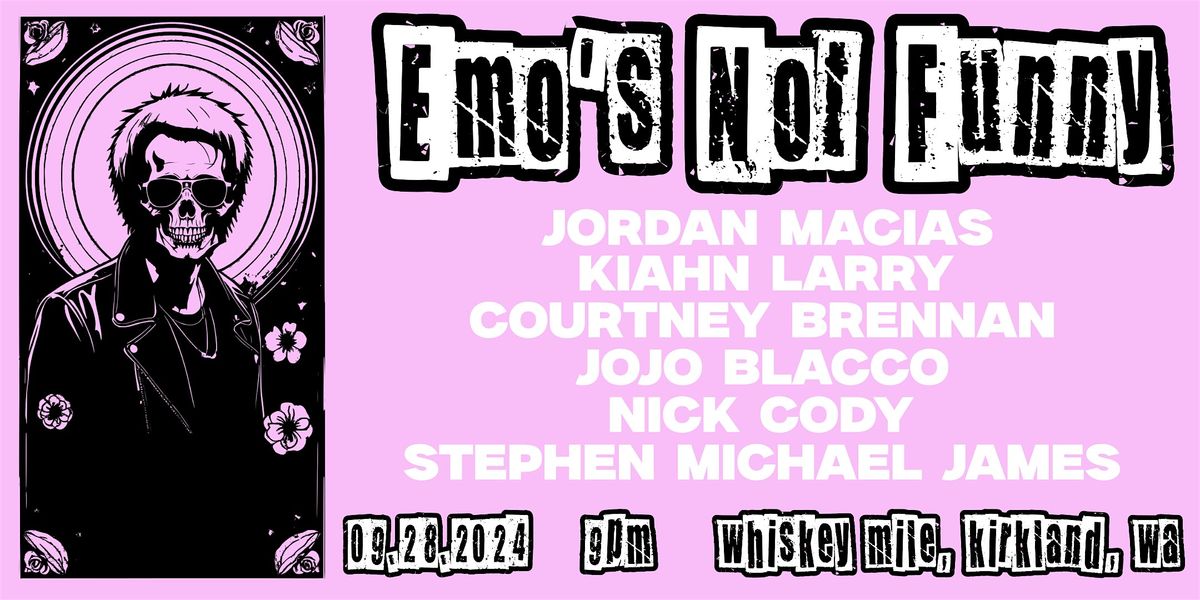 EMO\u2019S NOT FUNNY: Live Comedy and Karaoke!