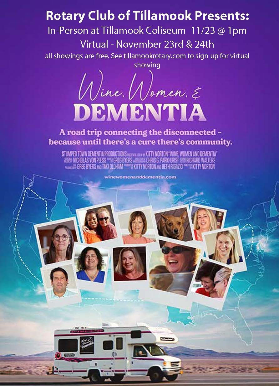 Wine, Women, & Dementia Film Viewing 