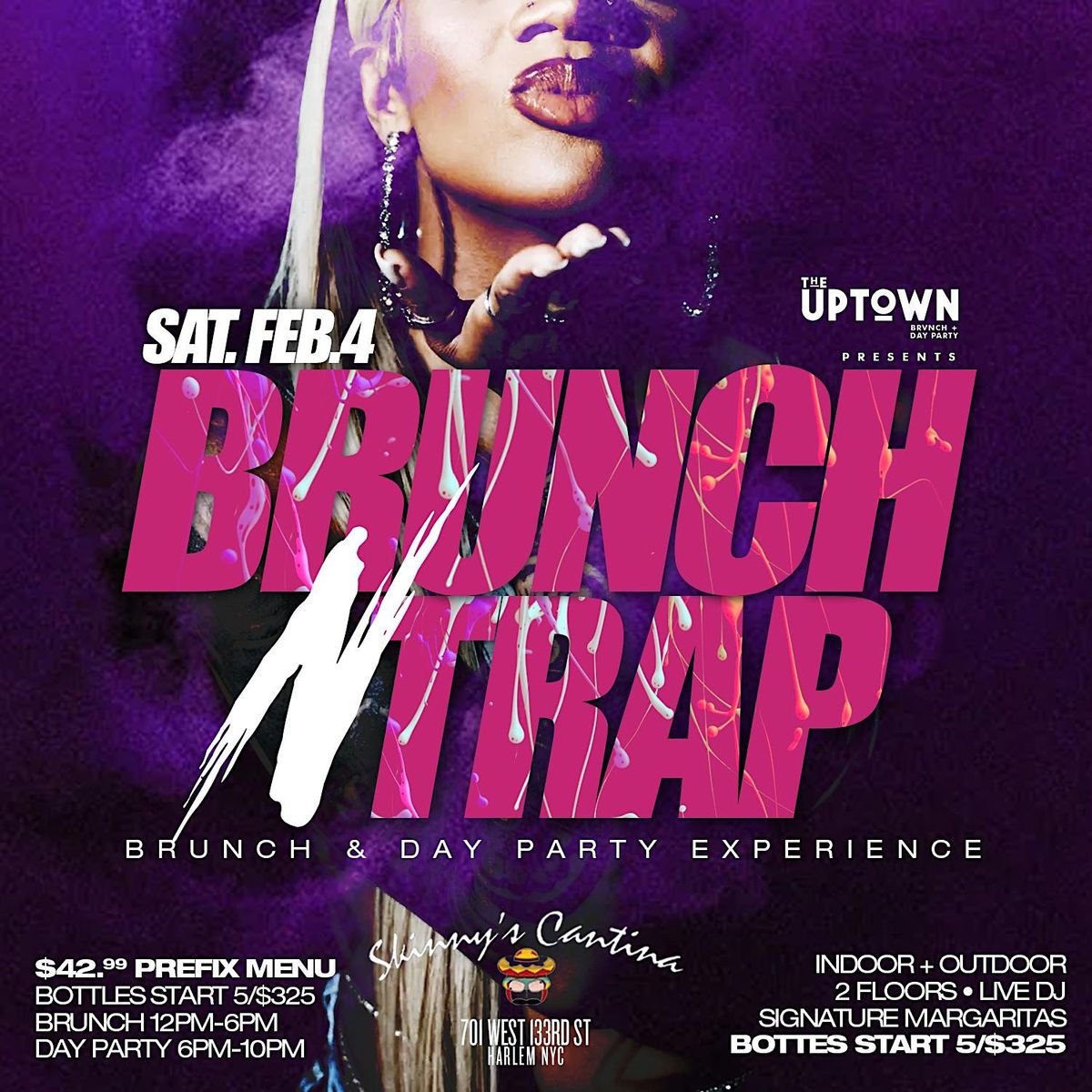 Brunch N Trap x Day Party, Food, Drinks, Live Music, Free Entry