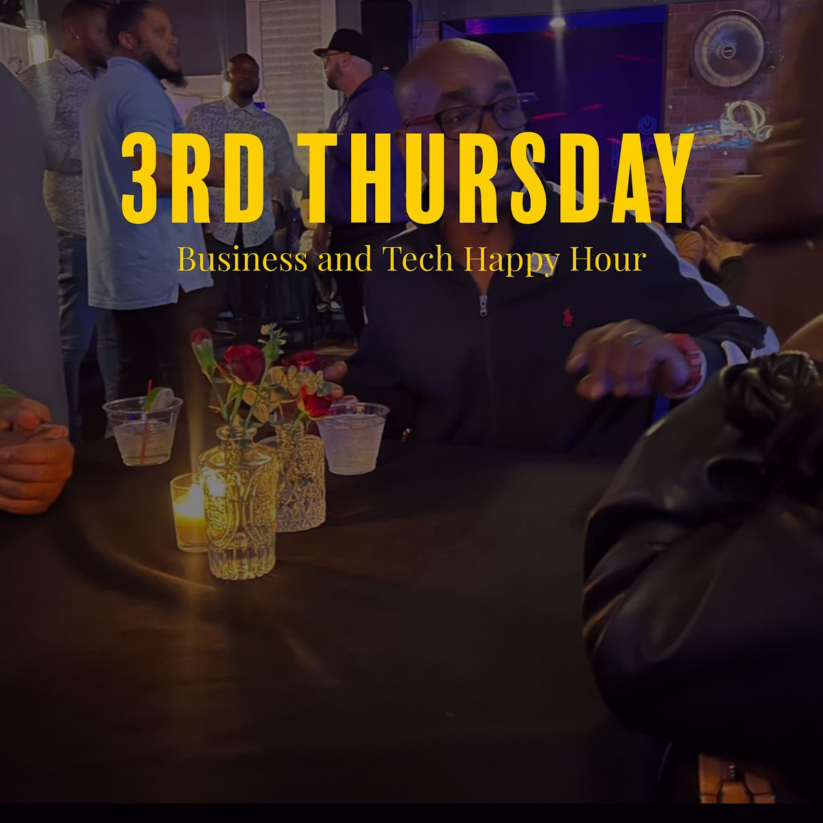 Business & Tech Happy Hour (Complimentary Wine  & Headshots)