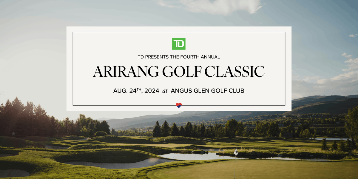 The Forth Annual Arirang Golf Classic - Charity Golf Tournament