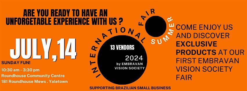 International Summer Fair by Brazilian Entrepreneurs