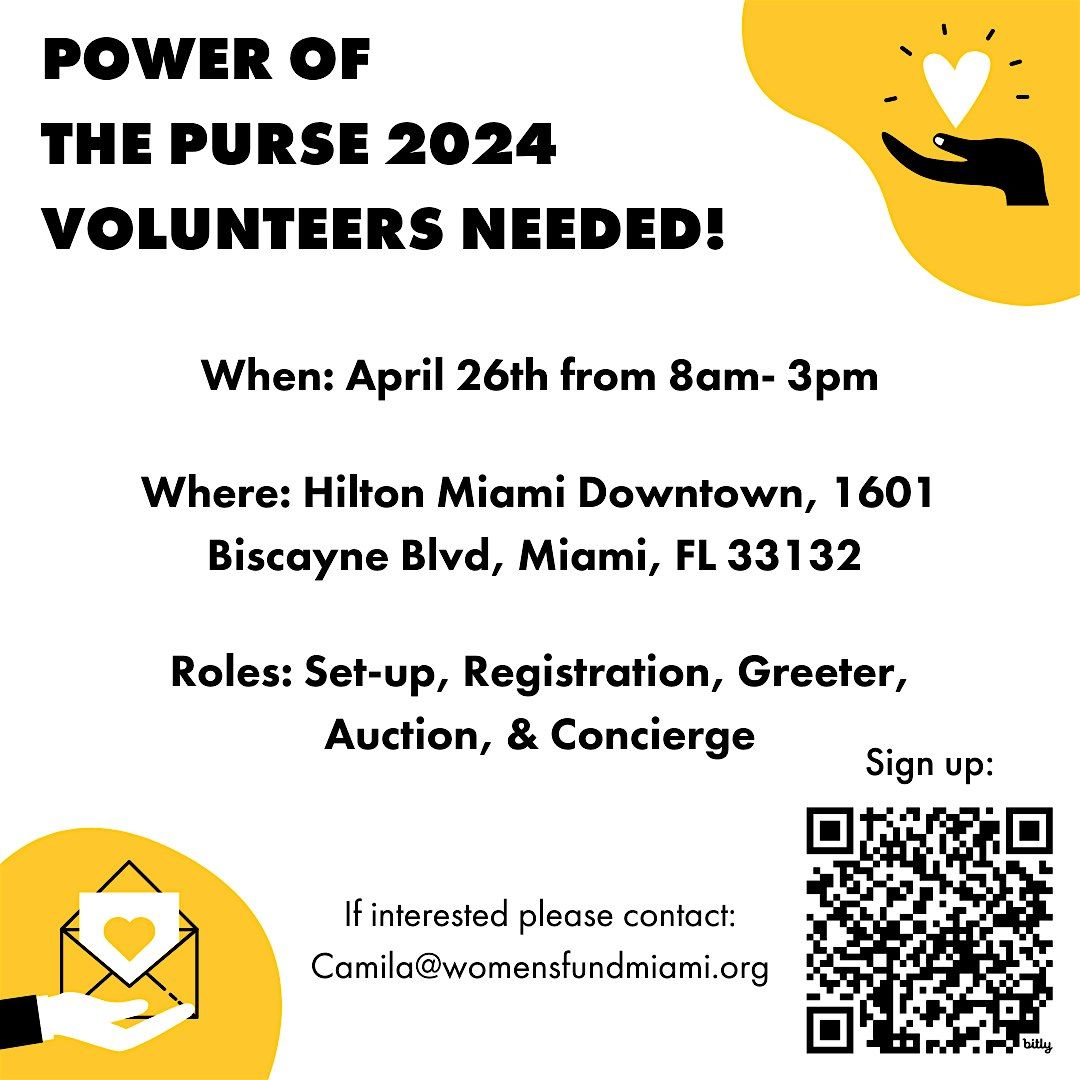 Volunteer for Power of the Purse 2024