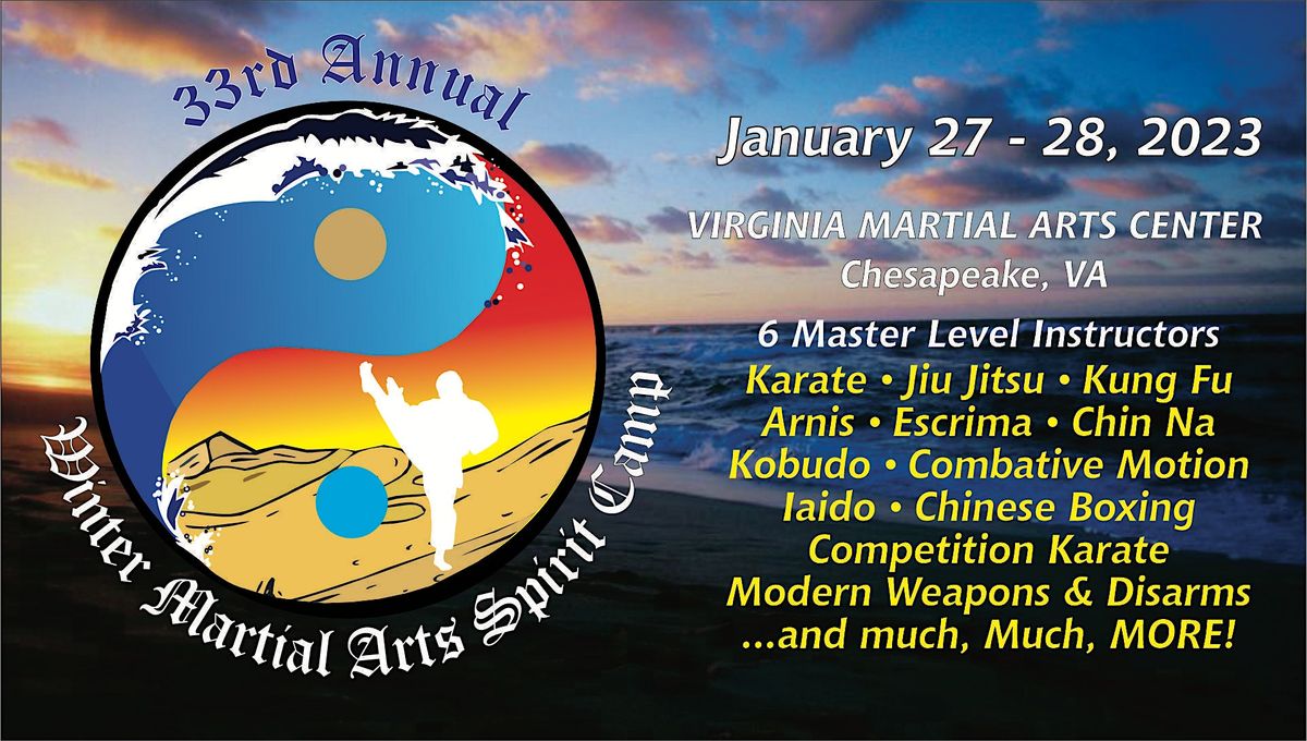 33rd Annual Winter Martial Arts Spirit Camp, Virginia Martial Arts Center, Chesapeake, 27