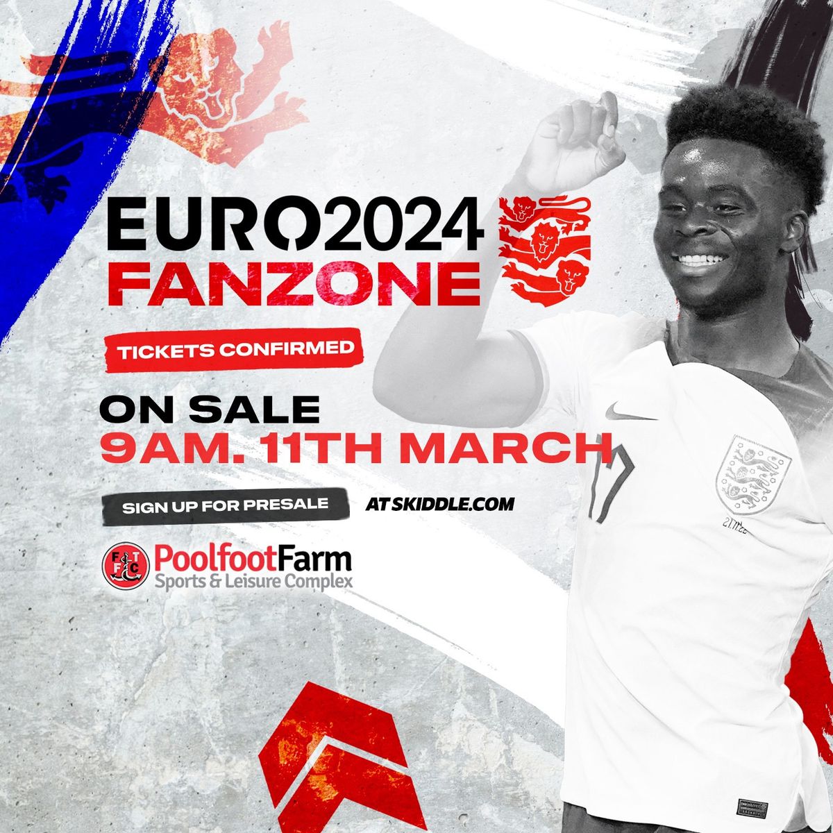 Euro Fanzone 2024 England vs Slovenia 