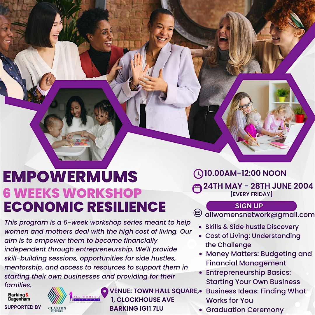 Empowermums:6 Weeks Workshop Economic Resilience