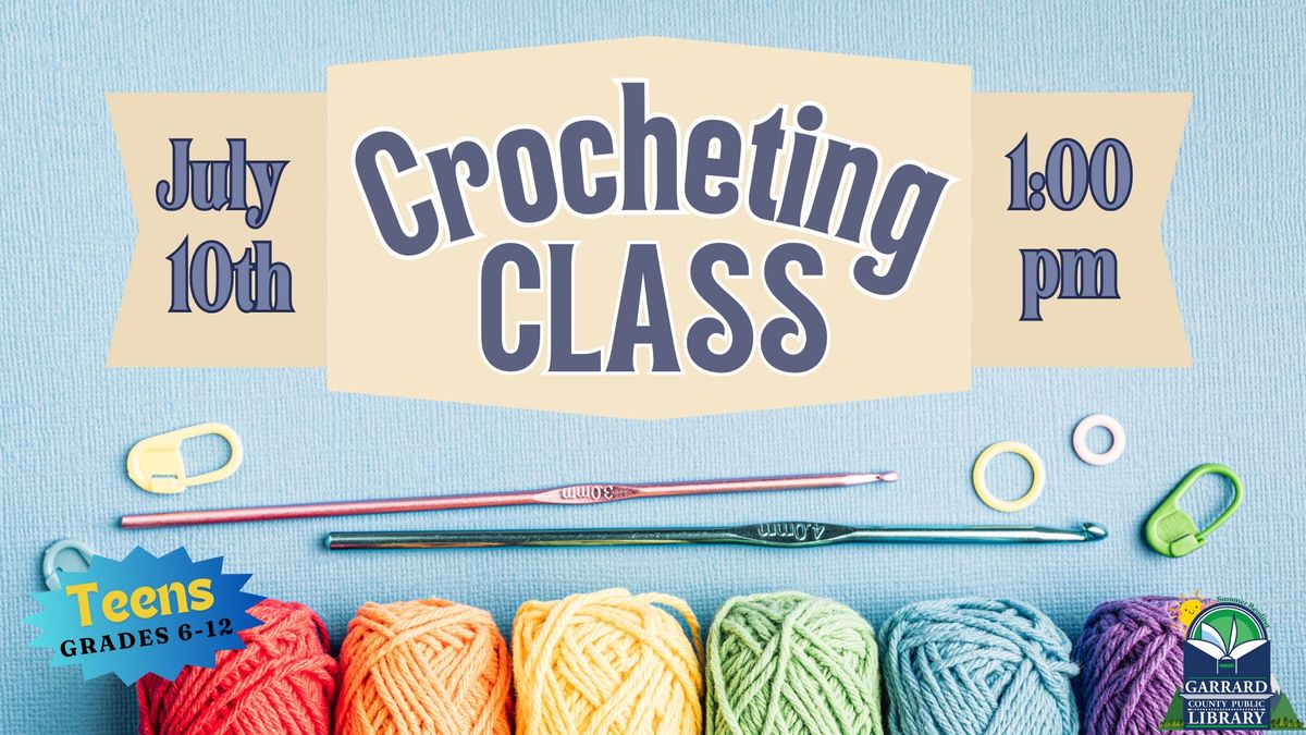 Teen Crocheting Class